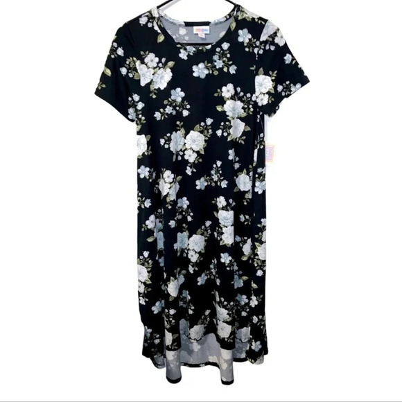 Lularoe Floral Carly Dress NWT - Picture 1 of 4